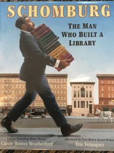 Carole Boston Weatherford, author of The Man Who Built a Library