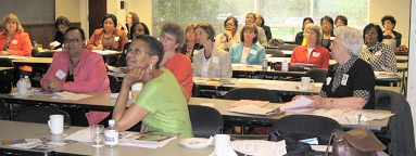 Audience at the Friday Center