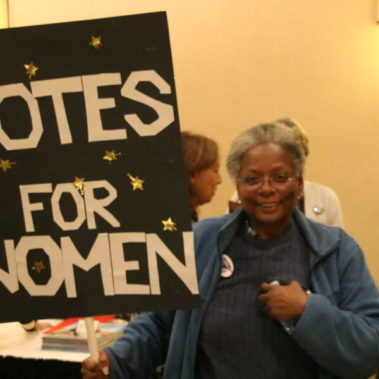 Mandy Carter at AAUW NC Annual Conference 2019