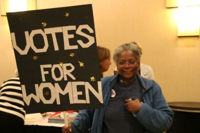 Mandy Carter at AAUW NC Annual Conference 2019