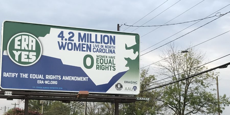 ERA Billboard over Coliseum Blvd in Greensboro