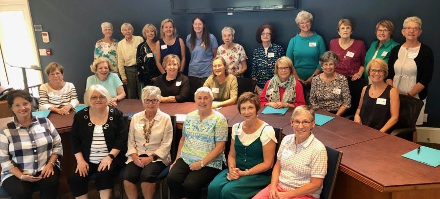 Members at the AAUW NC Regional Meeting in Asheville, 9/11/2019.