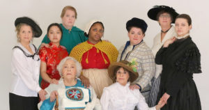 Cast of Sisters of Mine in Costume