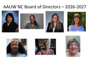 AAUW NC Board of Directors - 2026-2027